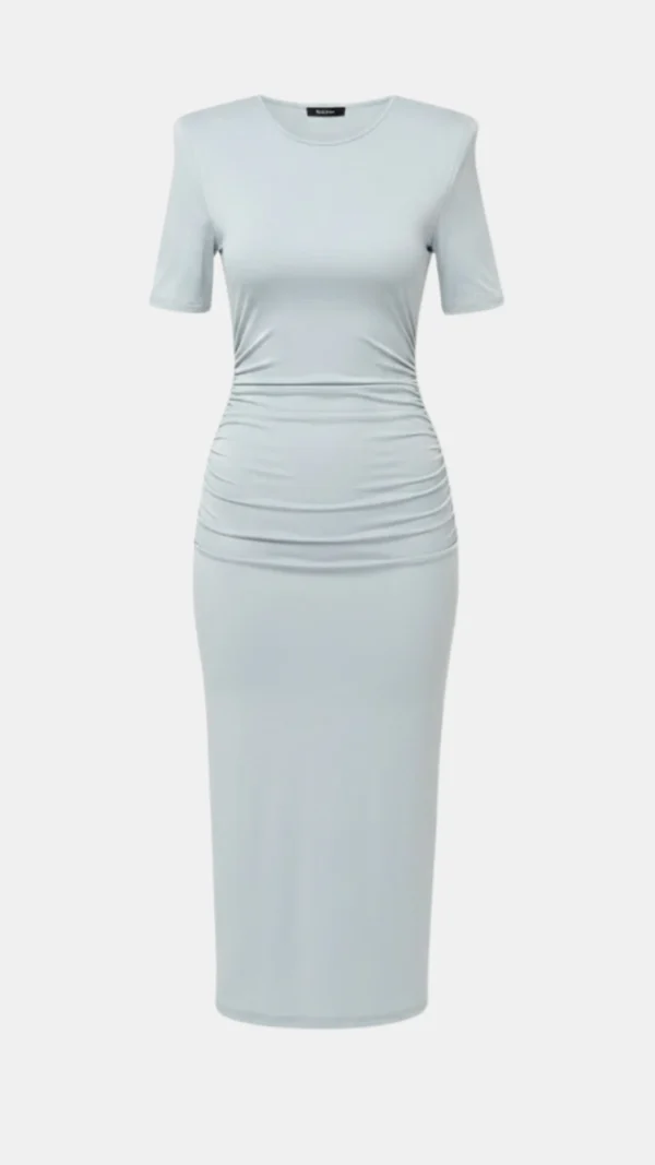 No. 810 – Sukienka z linii Basic Szara