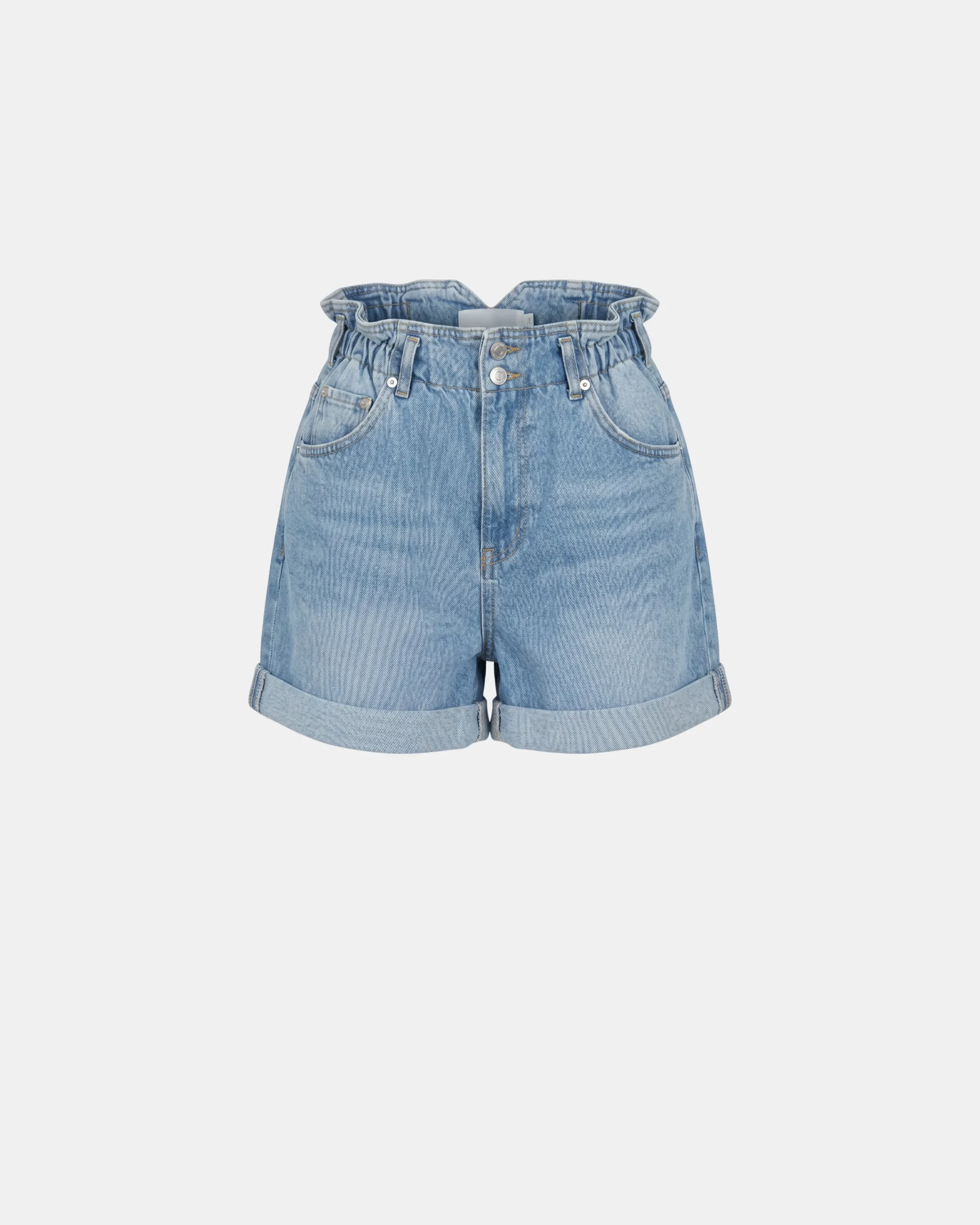 No. 700 - Denimowe szorty high waist Iloura