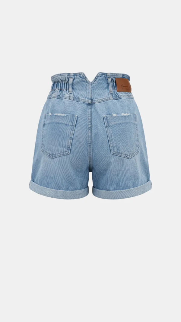 No. 700 – Denimowe szorty high waist Iloura