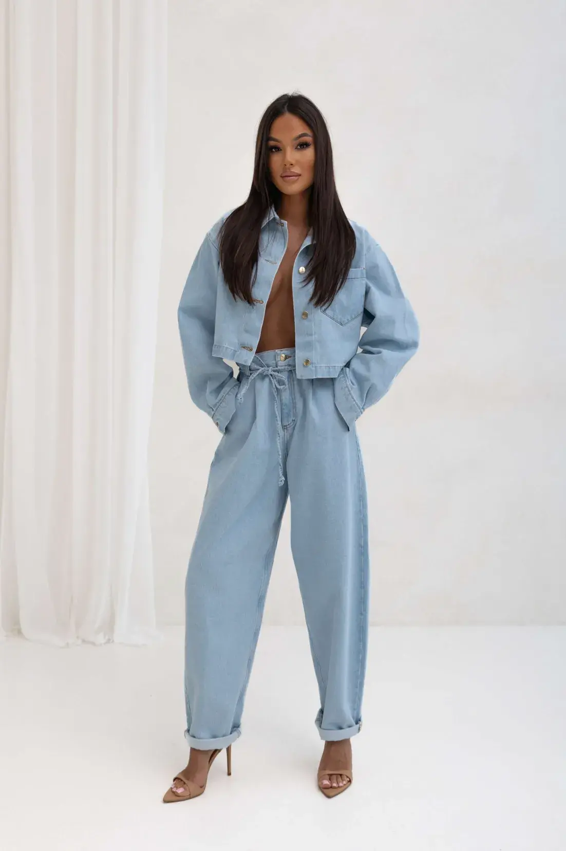 Koszula jeansowa Vesta Baby Blue