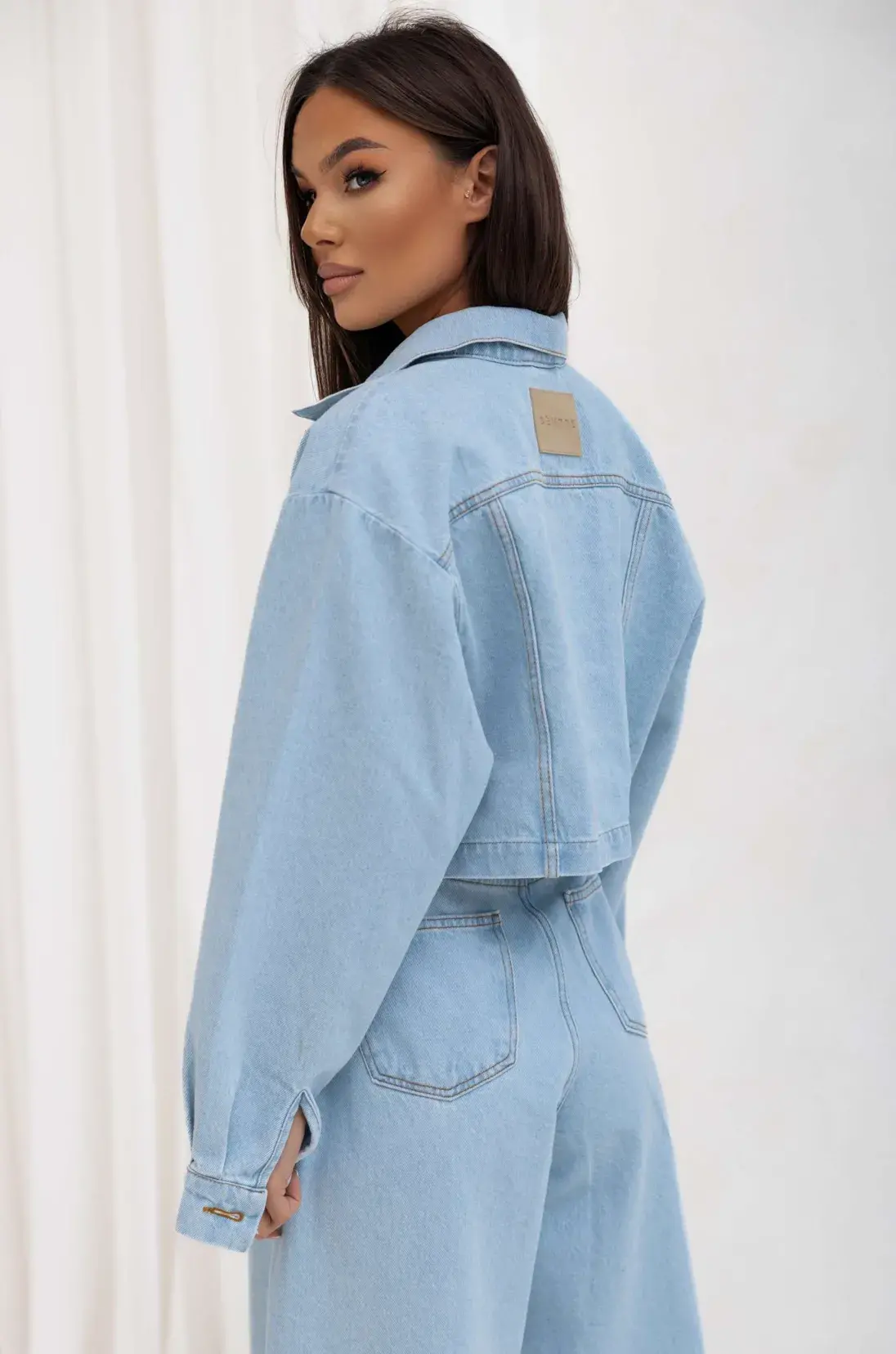 Koszula jeansowa Vesta Baby Blue - obrazek 2