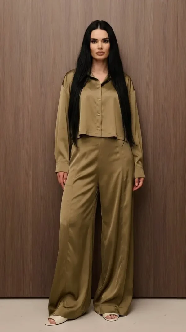 No. 424 – Komplet Chic Harmony Oliwkowy