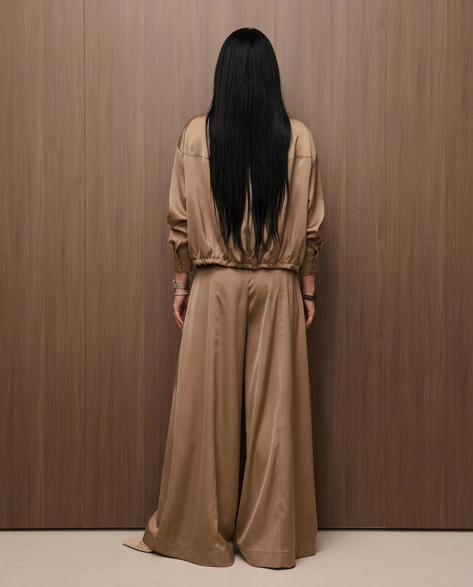 No. 426 - Komplet Chic Harmony Kawowy - obrazek 4