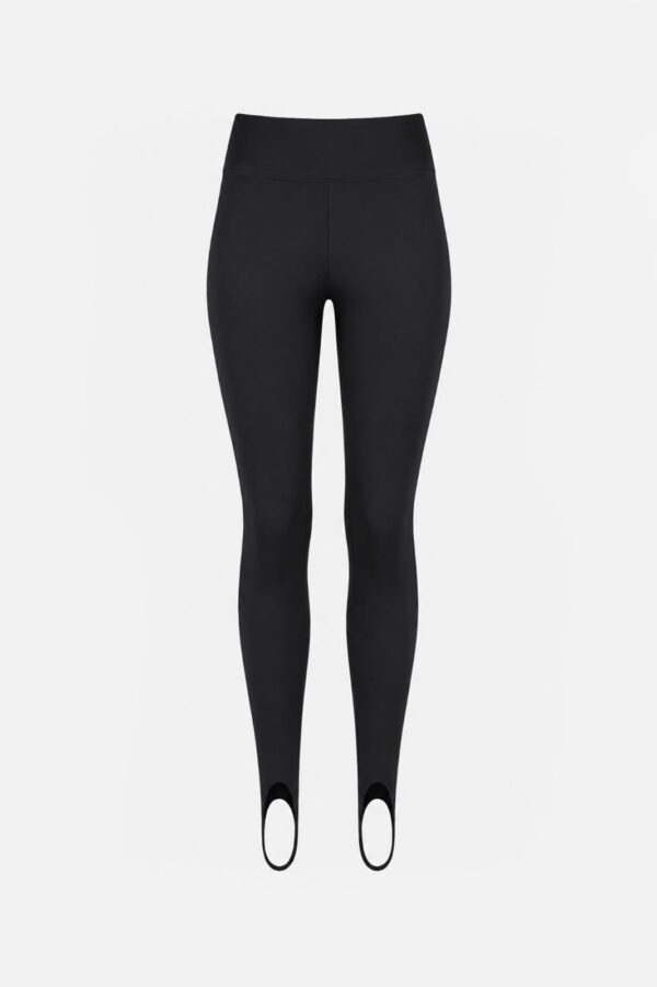 Legginsy gładkie SCULPT czarne