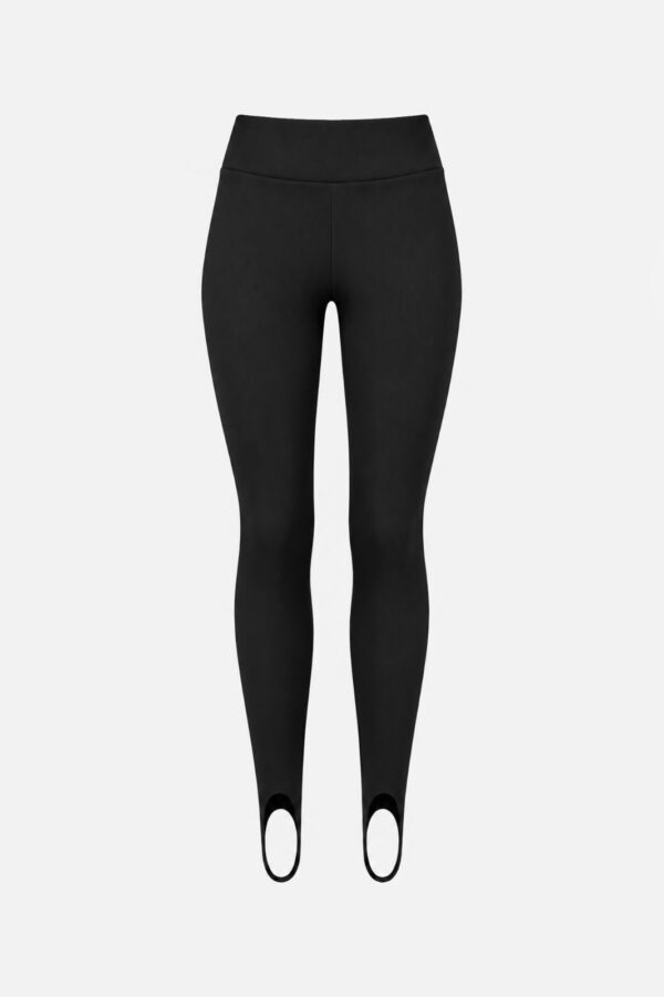 Legginsy prążkowane SCULPT czarne